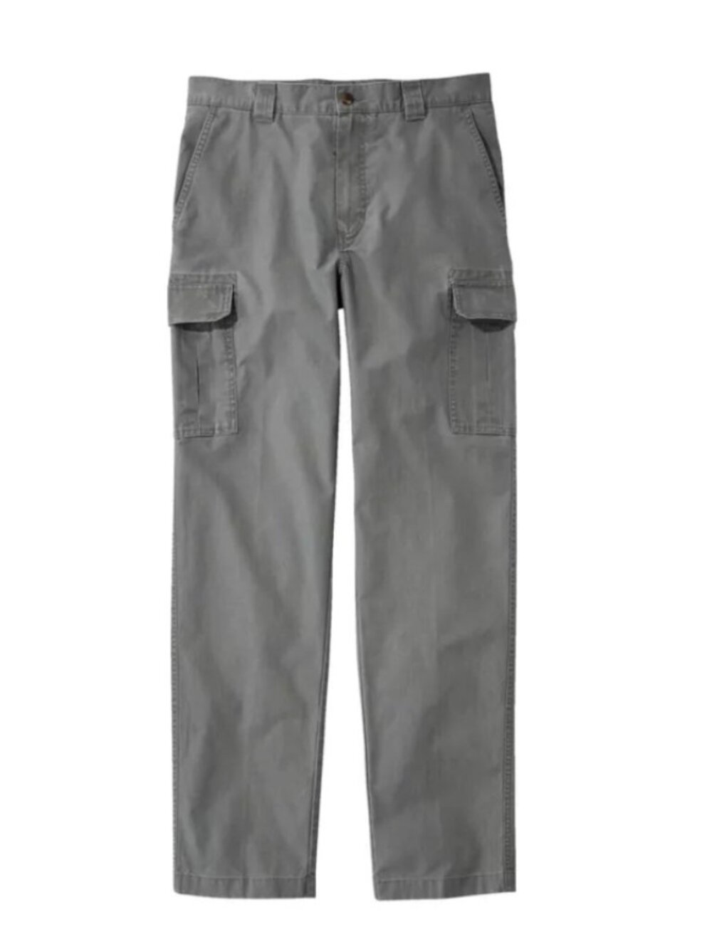 L.L. Bean Men's Tropic-Weight Cargo Pants Classic Fit Grey 38W 30L Gorpcore